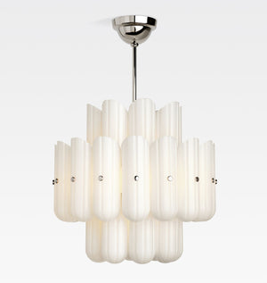 Lorna LED Double Tier Chandelier 25" 35" 46"