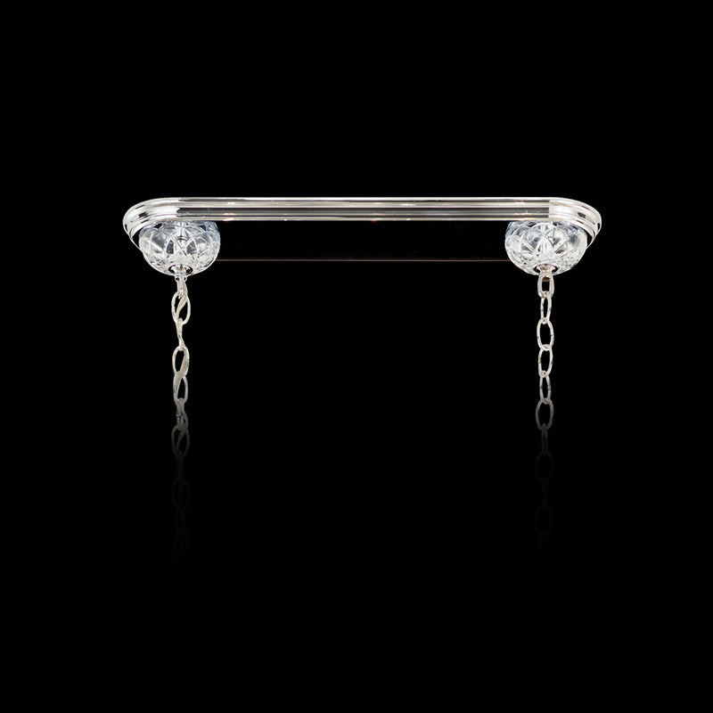 Aria S6912 Sterling Linear 12-lt 58" Chandelier