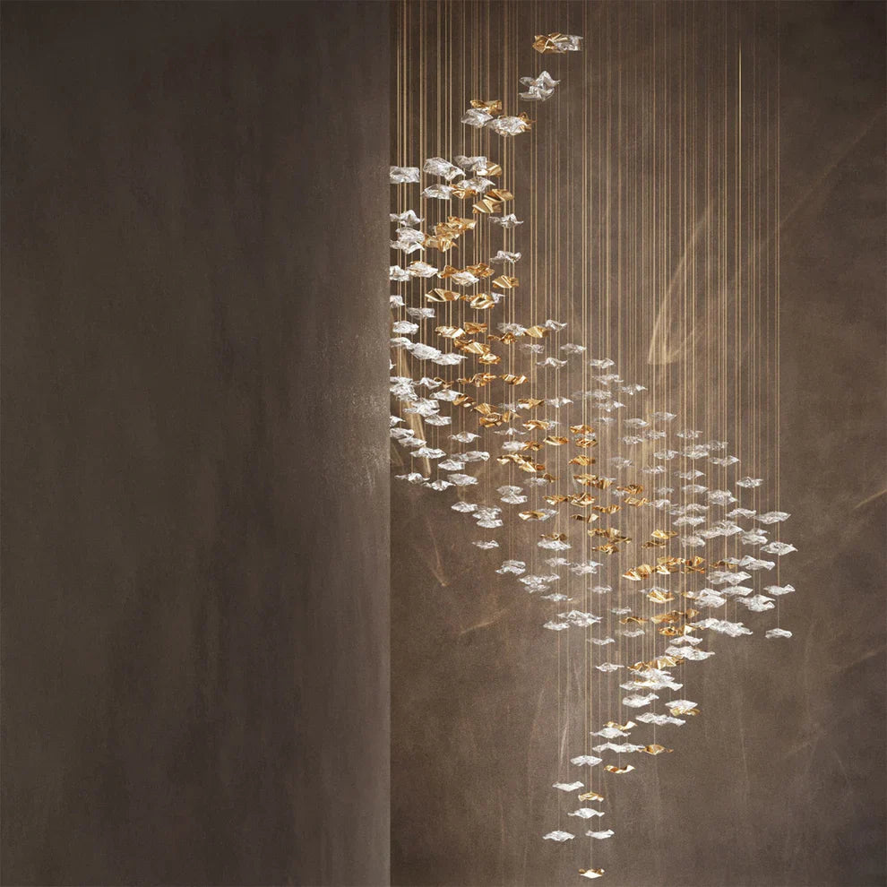 Tidal Art Glass Chandelier