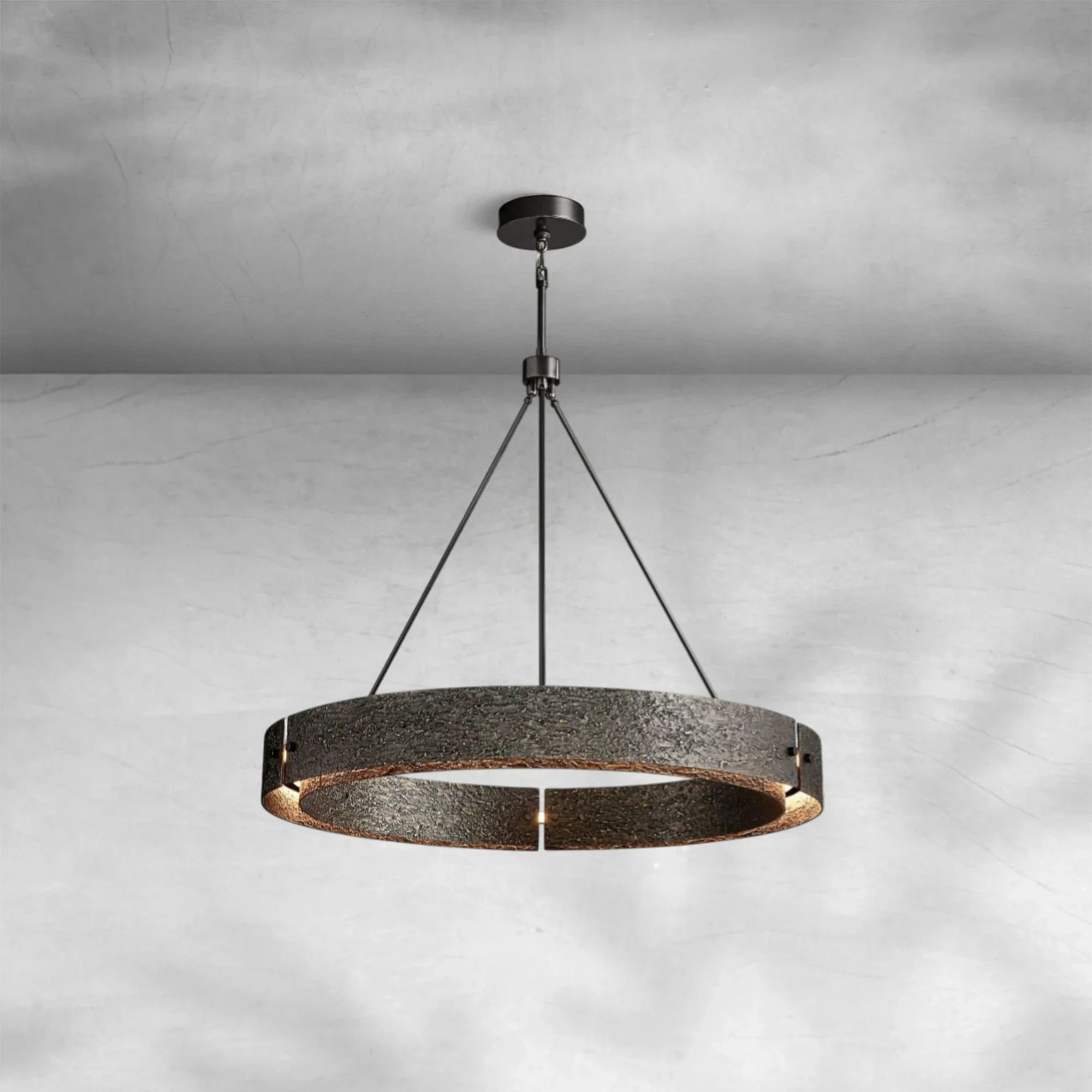 Veuvery Round Chandelier D 48"