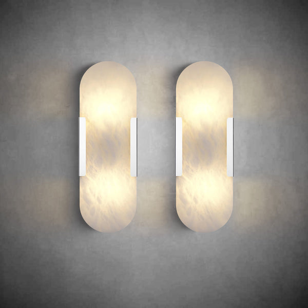 Alabaster Wall lamp Set (2 Pieces)
