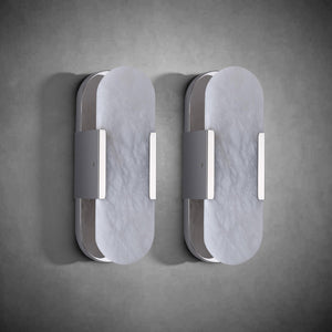 Alabaster Wall lamp Set (2 Pieces)