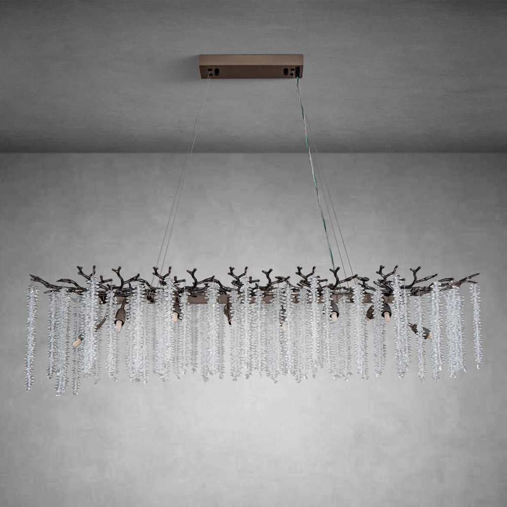 Modern 47.2" Rectangular Chandeliers
