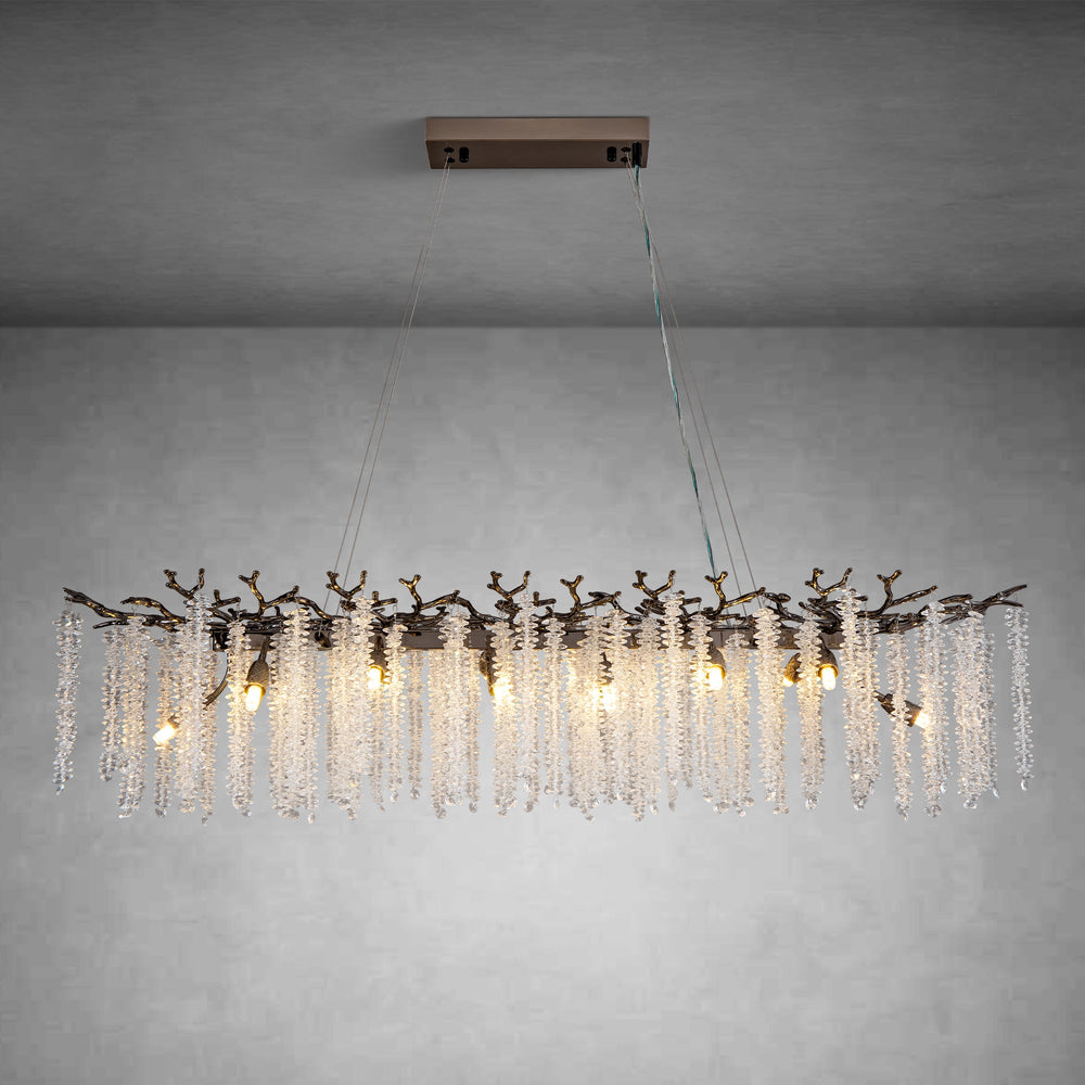 Modern 47.2" Rectangular Chandeliers