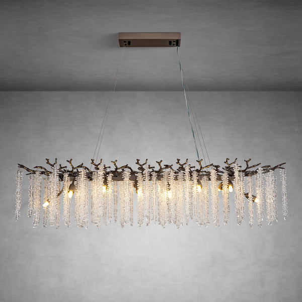 Modern 47.2" Rectangular Chandeliers
