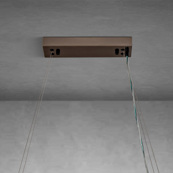 Modern 47.2" Rectangular Chandeliers