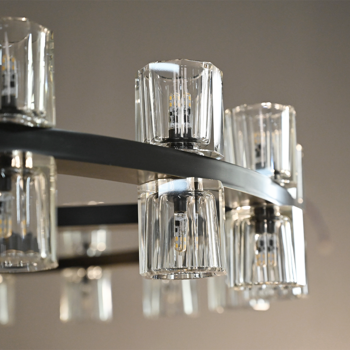 Reger Crystal 2-Tier Round Chandelier 60“