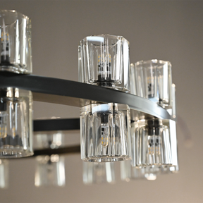 Reger Crystal 2-Tier Round Chandelier 60“