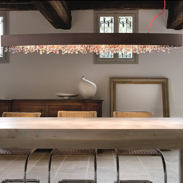 Olà S6 OV 160 | 6 - Light Modern Chandelier - Masiero - Arialamps