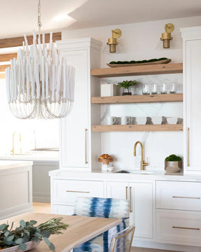 Arteriors Tilda Wide Chandelier 21" 36"