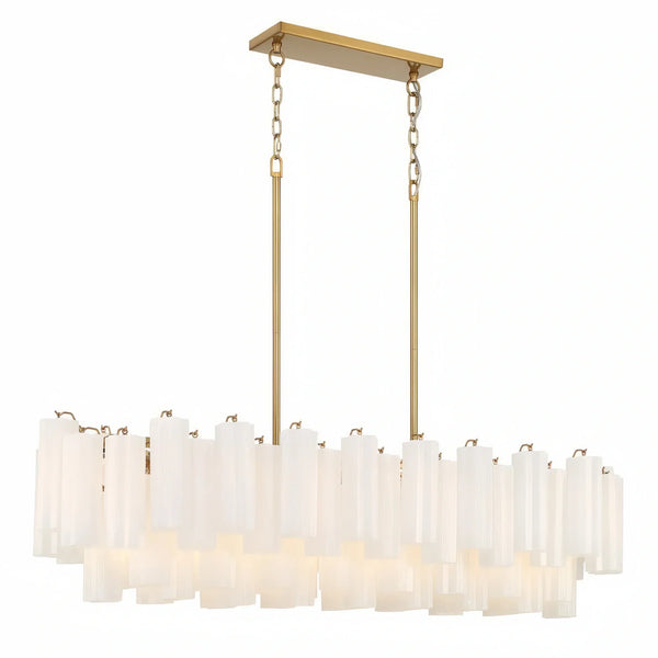 Addis 51'' Modern Linear Chandelier for Dining Room-