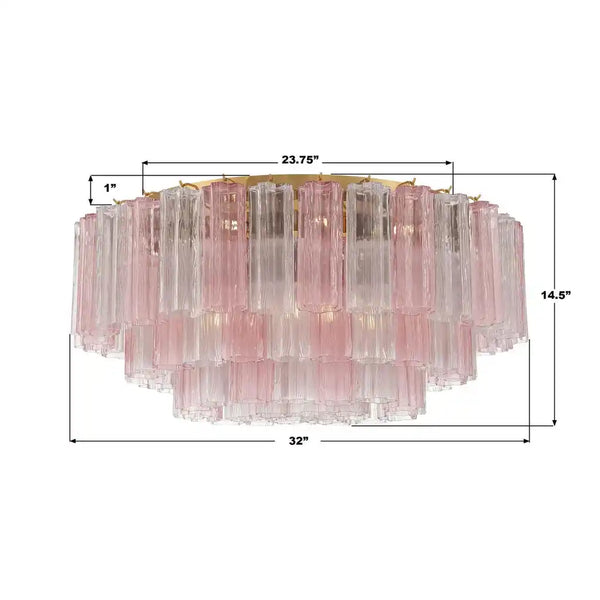 Addis Flushmount 22"/32"-Arialamps