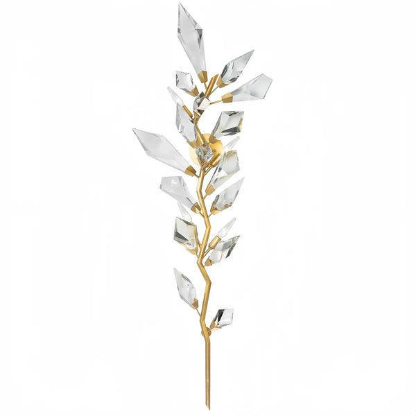 Addison 58" Gold&Silver Crystal Sconce - Arialamps