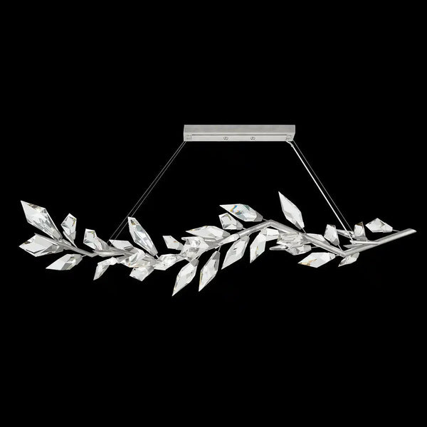 Addison 72" Linear Crystal chandelier - Arialamps
