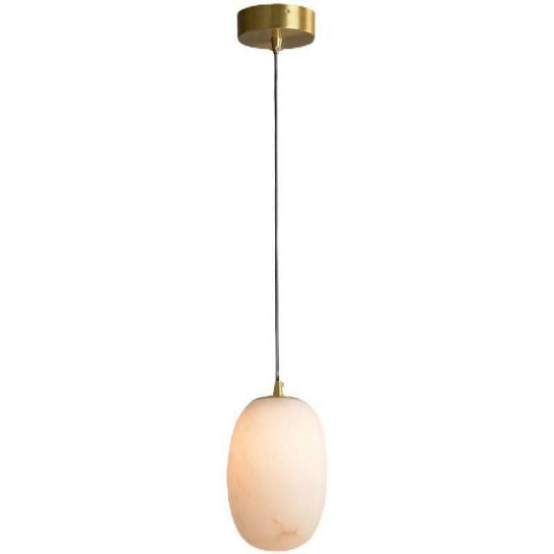 Alabaster Bedside Pendant Light-Pendant for living room,Pendant for kitchen,Pendant for bathrooms,Pendant for bedrooms,Pendant for foyer,Pendant for stairways,Pendant for dining room-Arialamps