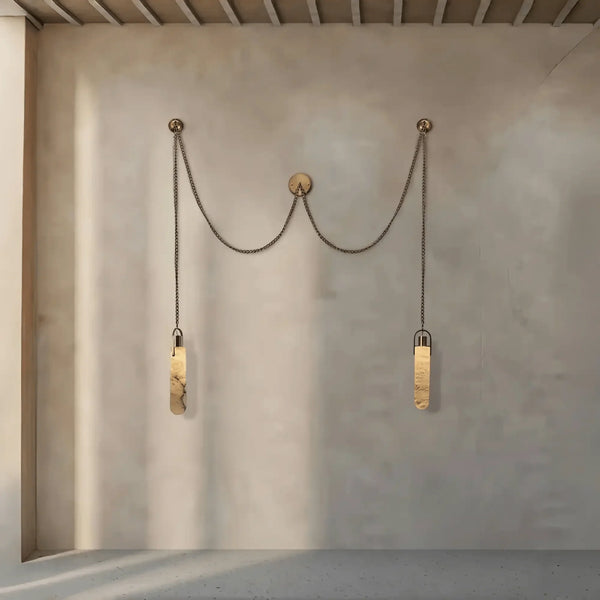 Alabaster Flint 1/2/3/5/7/9/12/15 - Light LED Multi - Drop Pendant - Arialamps