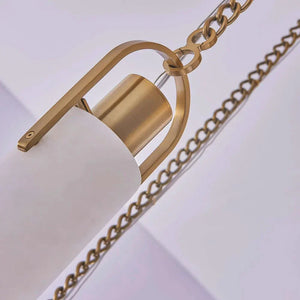 Alabaster Flint 1/2/3/5/7/9/12/15 - Light LED Multi - Drop Pendant - Arialamps