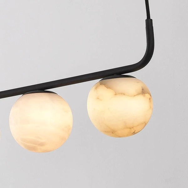 Alabaster Global Linear Pendant Chandelier