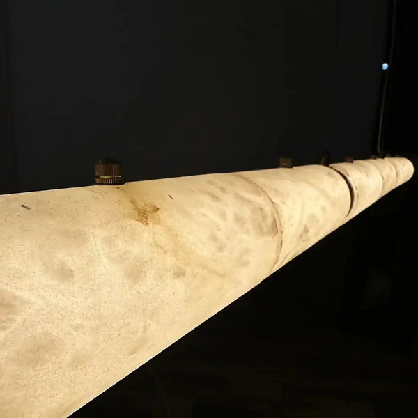 Alabaster Magnificence Art Linear Chandelier - Arialamps