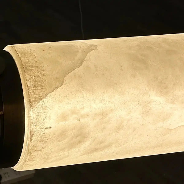 Alabaster Magnificence Art Linear Chandelier - Arialamps