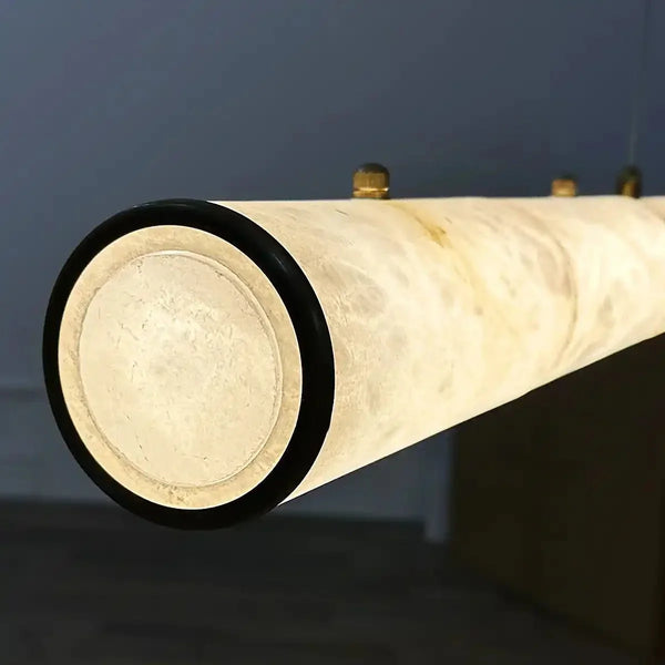 Alabaster Magnificence Art Linear Chandelier - Arialamps
