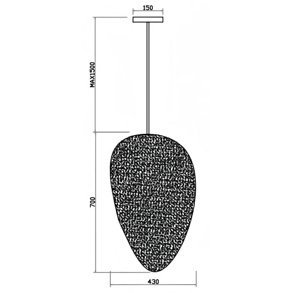 Alabaster Natural Stone Pendant-Pendant for living room,Pendant for kitchen,Pendant for bathrooms,Pendant for bedrooms,Pendant for foyer,Pendant for stairways,Pendant for dining room-17"D-Arialamps