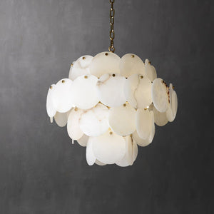Alabaster Shell Brass Chandelier with 2/3/4/5/6 layer-Arialamps