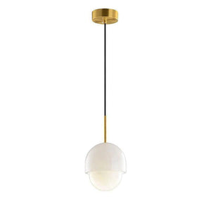 Alabaster Simple Bedside Pendant Light-Pendant for living room,Pendant for kitchen,Pendant for bathrooms,Pendant for bedrooms,Pendant for foyer,Pendant for stairways,Pendant for dining room-6"D-Arialamps