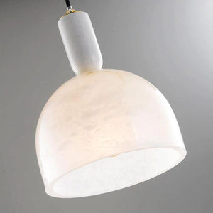 Alabaster Simple Bedside Pendant Light-Pendant for living room,Pendant for kitchen,Pendant for bathrooms,Pendant for bedrooms,Pendant for foyer,Pendant for stairways,Pendant for dining room-Arialamps