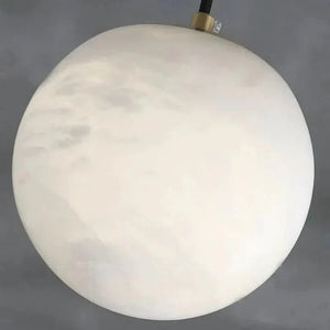Alabaster Spherical Pendant Light - Arialamps