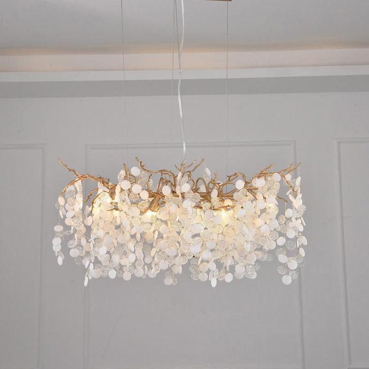 American Creative Brass Branch Chandelier-Chandeliers-Medium-Arialamps