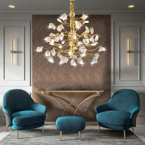 Amos Glass Branch Chandelier-chandeliers for dining room,chandeliers for stairways,chandeliers for foyer,chandeliers for bedrooms,chandeliers for kitchen,chandeliers for living room-D100cm (D39¼")-Arialamps