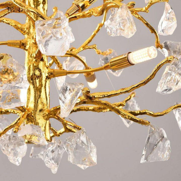 Amos Glass Branch Chandelier-chandeliers for dining room,chandeliers for stairways,chandeliers for foyer,chandeliers for bedrooms,chandeliers for kitchen,chandeliers for living room-Arialamps