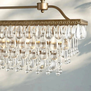 Anabelle Rectangular Chandelier - Arialamps