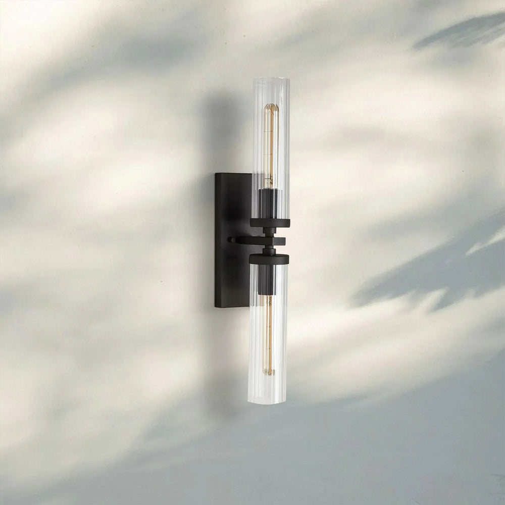 Andreass 2-Light Wall Sconce-Brass-