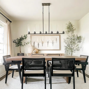 Andreass Linear Chandelier 5/7/8 Light-