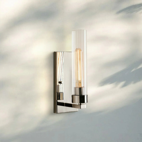 Andreass Wall Sconce-Nickel-