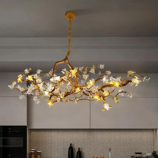 Aosta Branch Chandelier - Arialamps