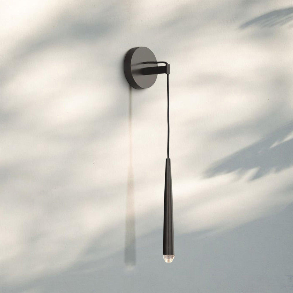 Aquitain Modern Grand Wall Sconce-Lacquered Burnished Brass-