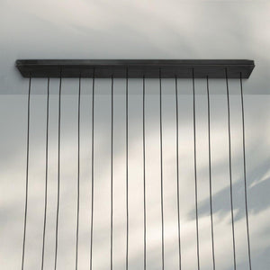 Aquitain Modern Linear Chandelier 60", 72"-