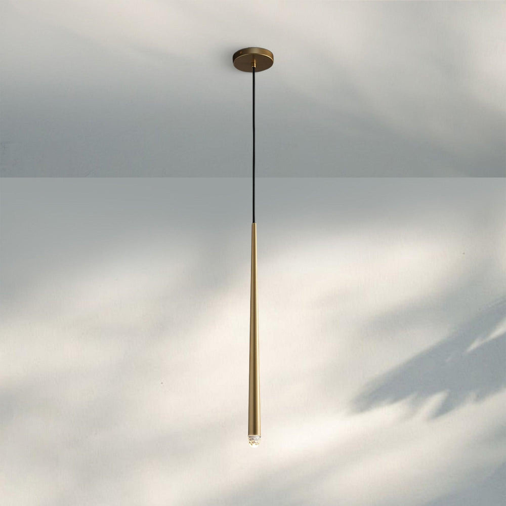 Aquitain Modern Pendant Light-Brass-