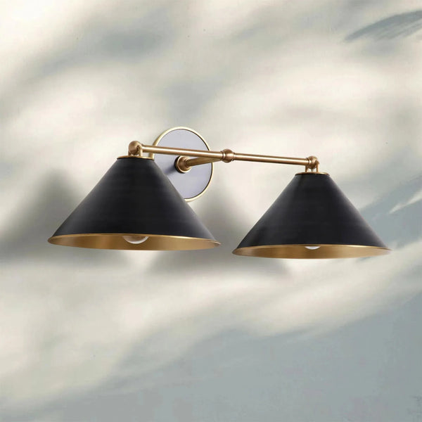 Arno Double Wall Sconce - Arialamps