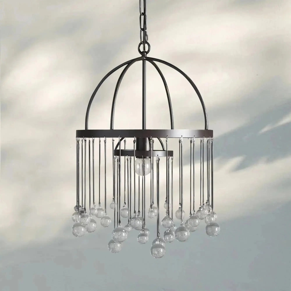 Aubrey Modern Crystal Ball Pendant Lamp - Arialamps