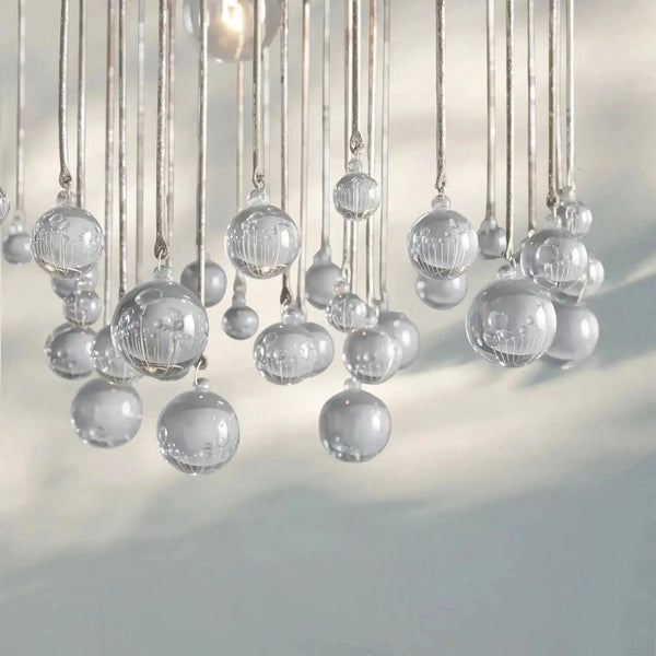 Aubrey Modern Crystal Ball Pendant Lamp - Arialamps