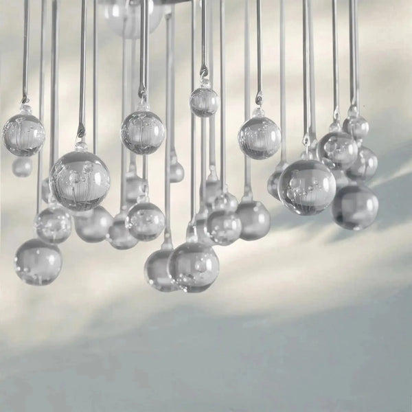 Aubrey Modern Crystal Ball Pendant Lamp - Arialamps