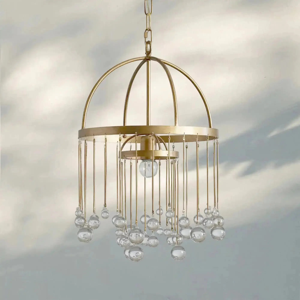 Aubrey Modern Crystal Ball Pendant Lamp - Arialamps
