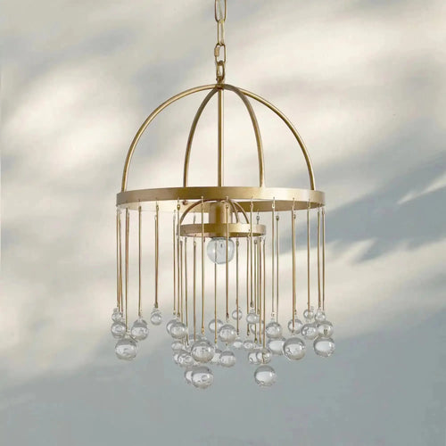 Aubrey Modern Crystal Ball Pendant Lamp - Arialamps