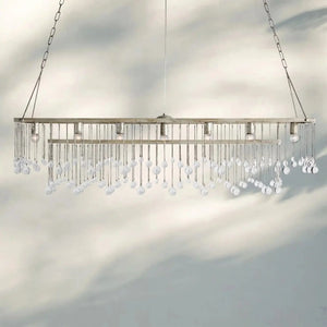 Aubrey Rectangular Chandelier 47''60'' - Arialamps