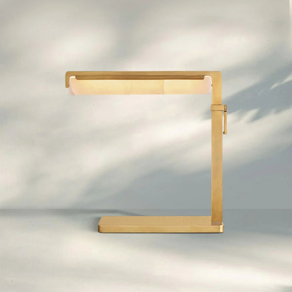 Auduban Alabaster Task Table Lamp-
