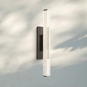 Auduban Crystal Single Wall Sconce-25''-Bronze-